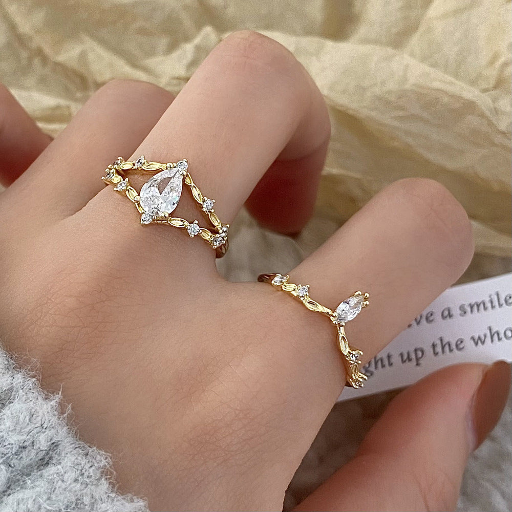 Fairy Design Open High Class Elegant Rings