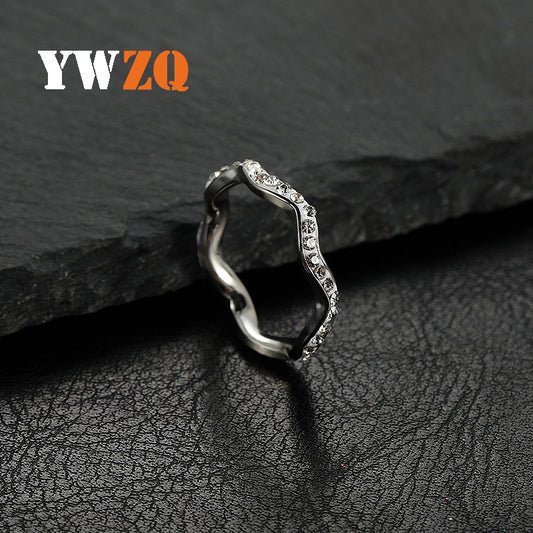 Titanium Steel Female Niche Advanced Clay Rings