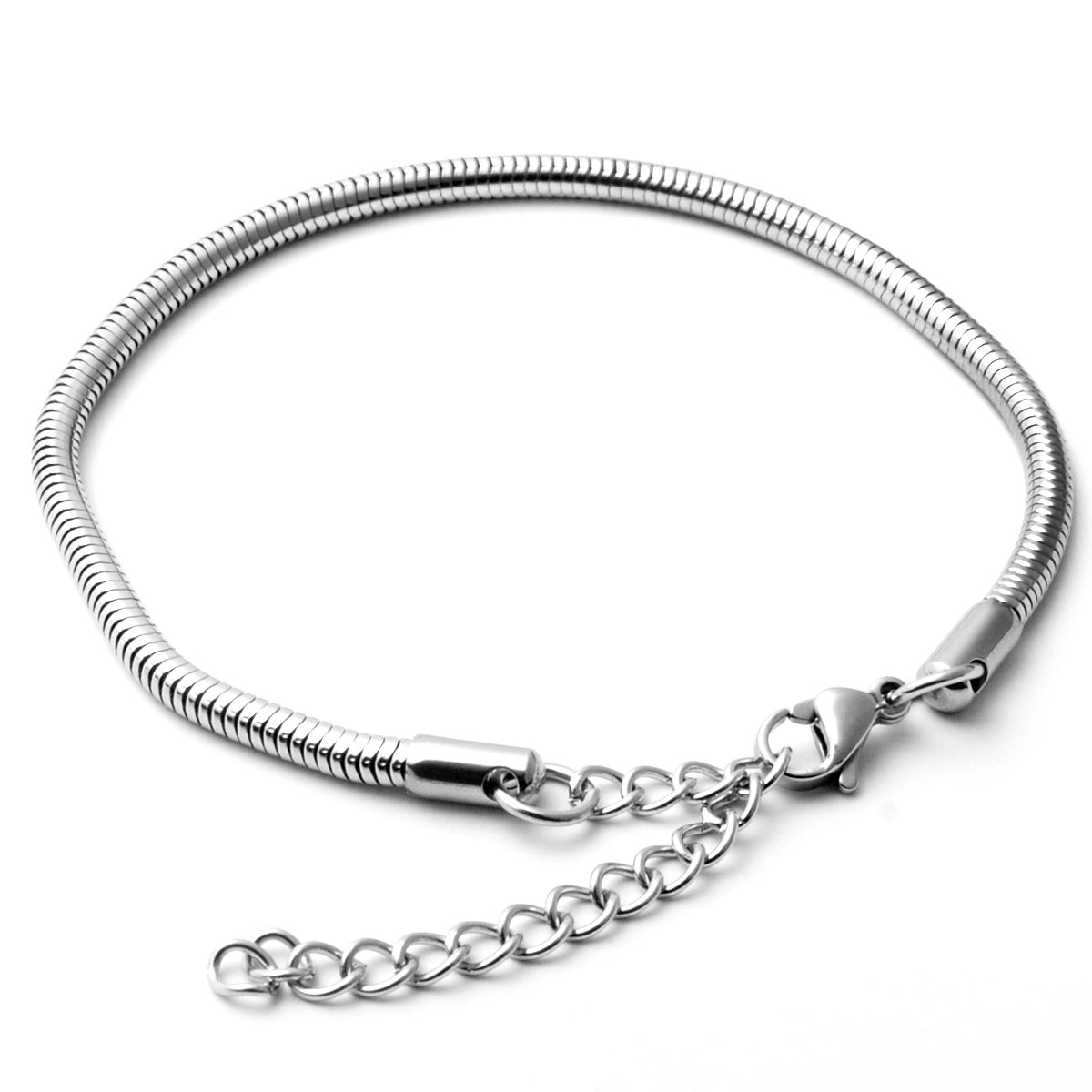 Ornament Stainless Soft Snake Bones Chain Bracelets