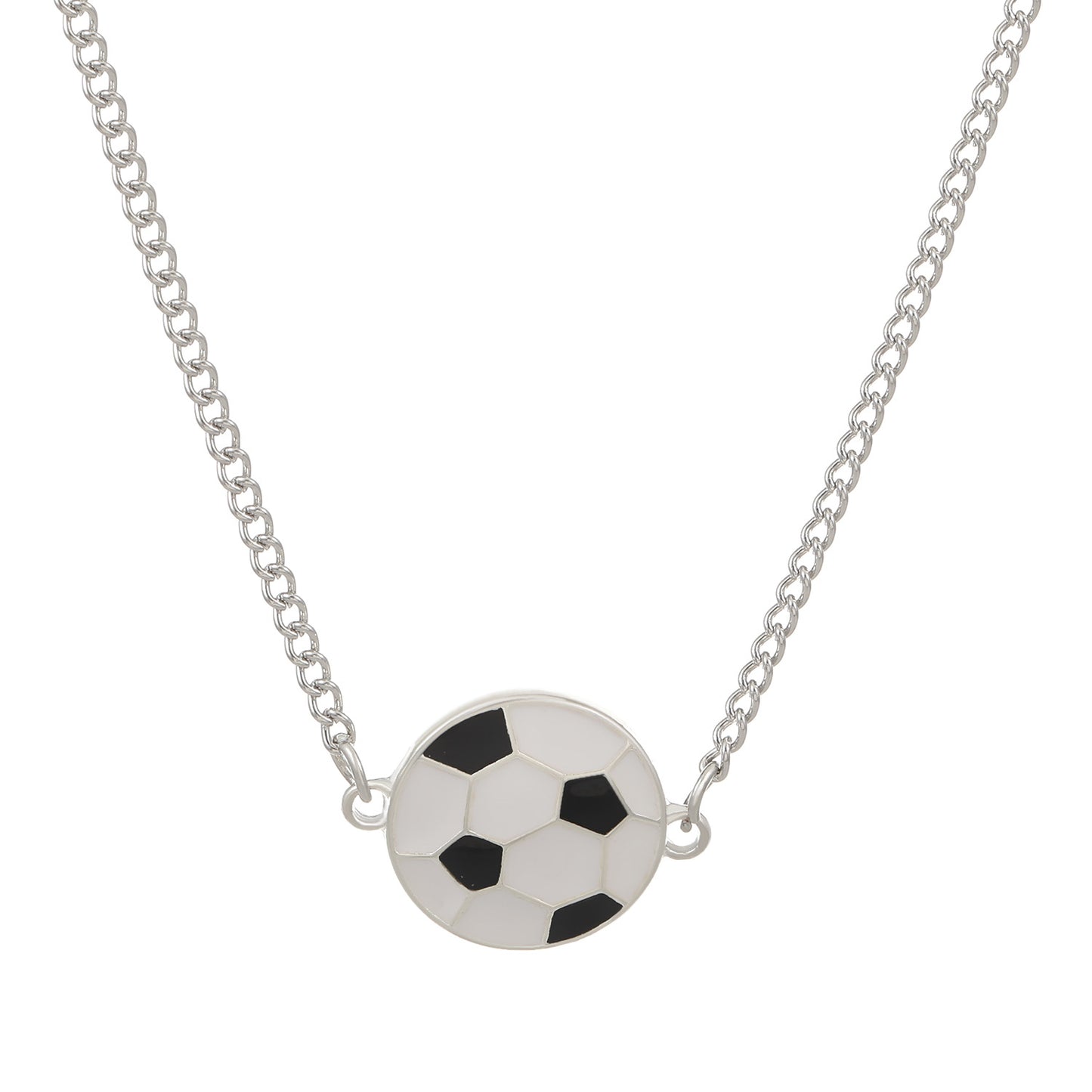 Football Female Fashion Temperamental Minority Design Necklaces