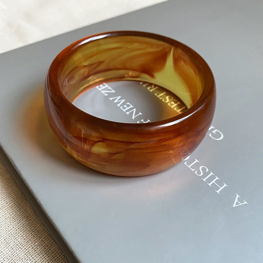 Irregular Resin Mori Style Simple Commute Light Bracelets