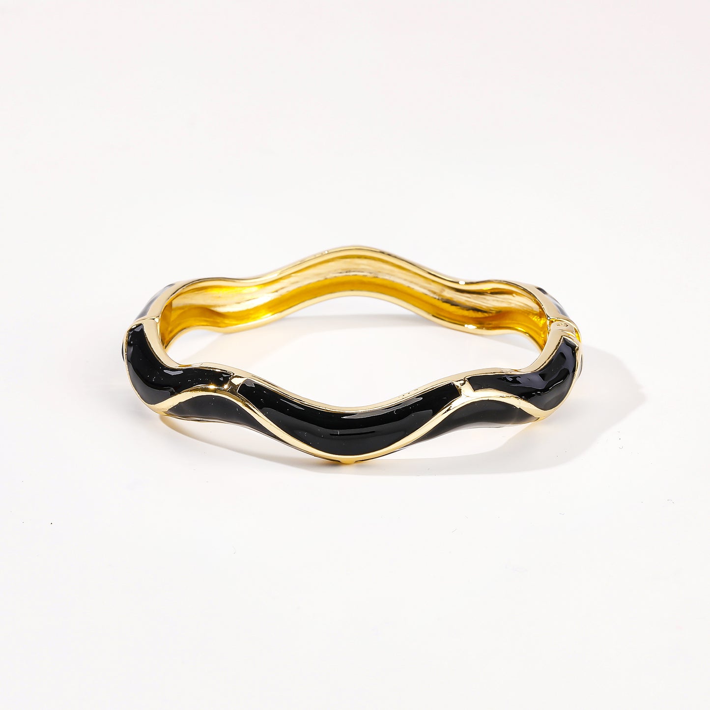 Oval Brushed Open Adjustable Fashionable Temperament Mild Luxury Retro Personalized Bracelet