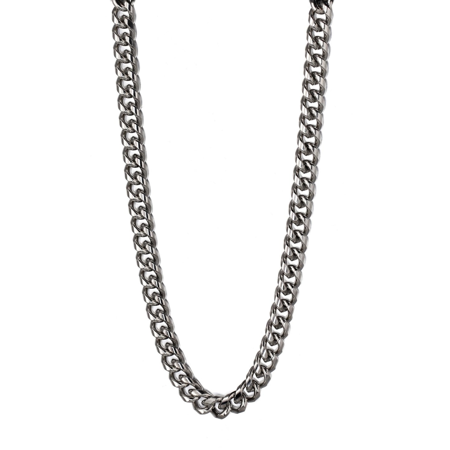 Men's Titanium Steel Advanced Stainless Cuban Link Necklace