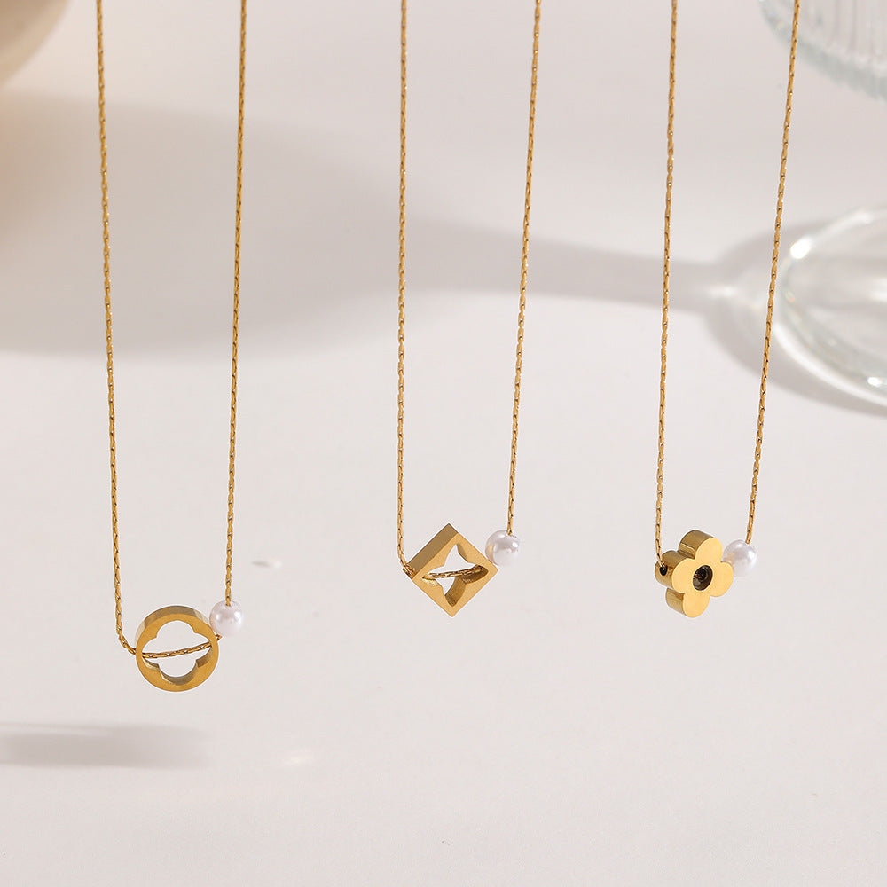 Women's Entry Lux Exquisite Niche Clavicle Chain Necklaces