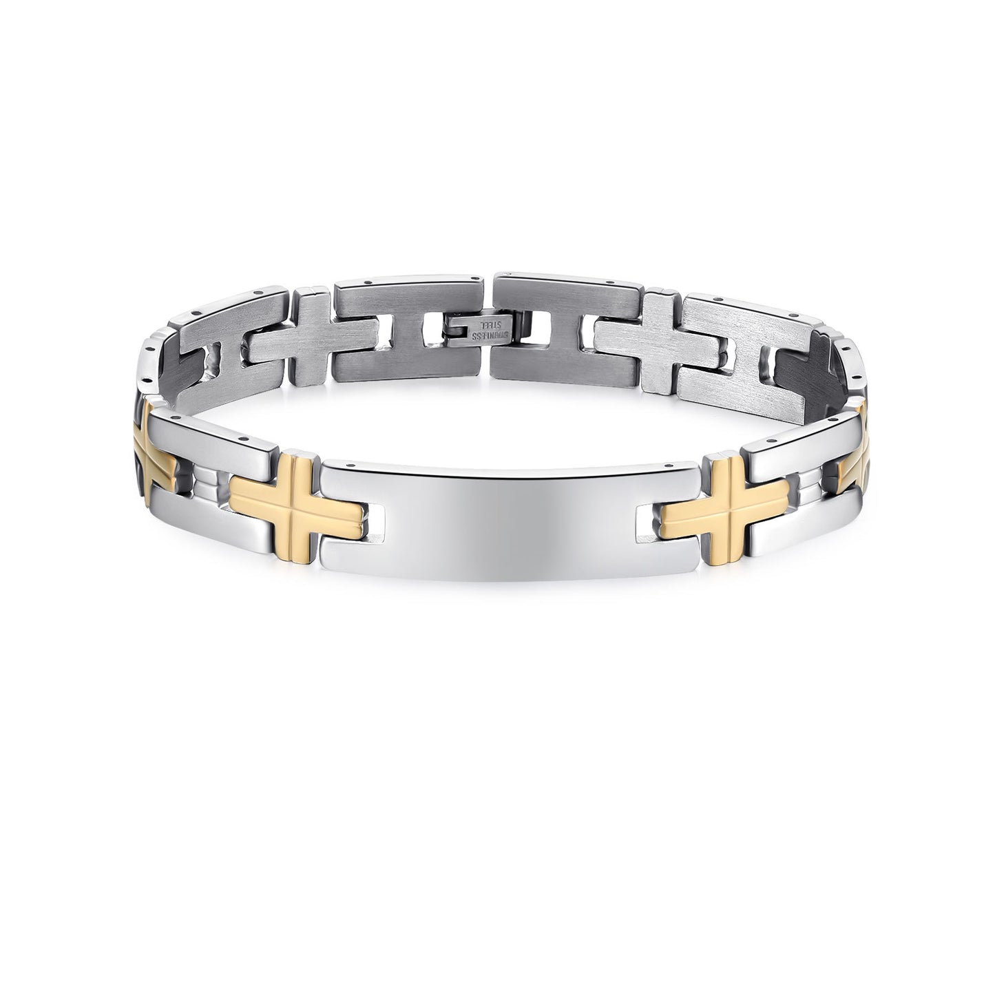 Strap Titanium Steel Personality Lettering Fashion Stainless Couple Watch Bracelet