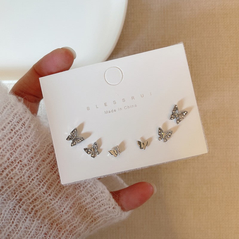 Small Cute Sweet Ear Personalized Niche Design High-grade Sense Fashionable Earrings