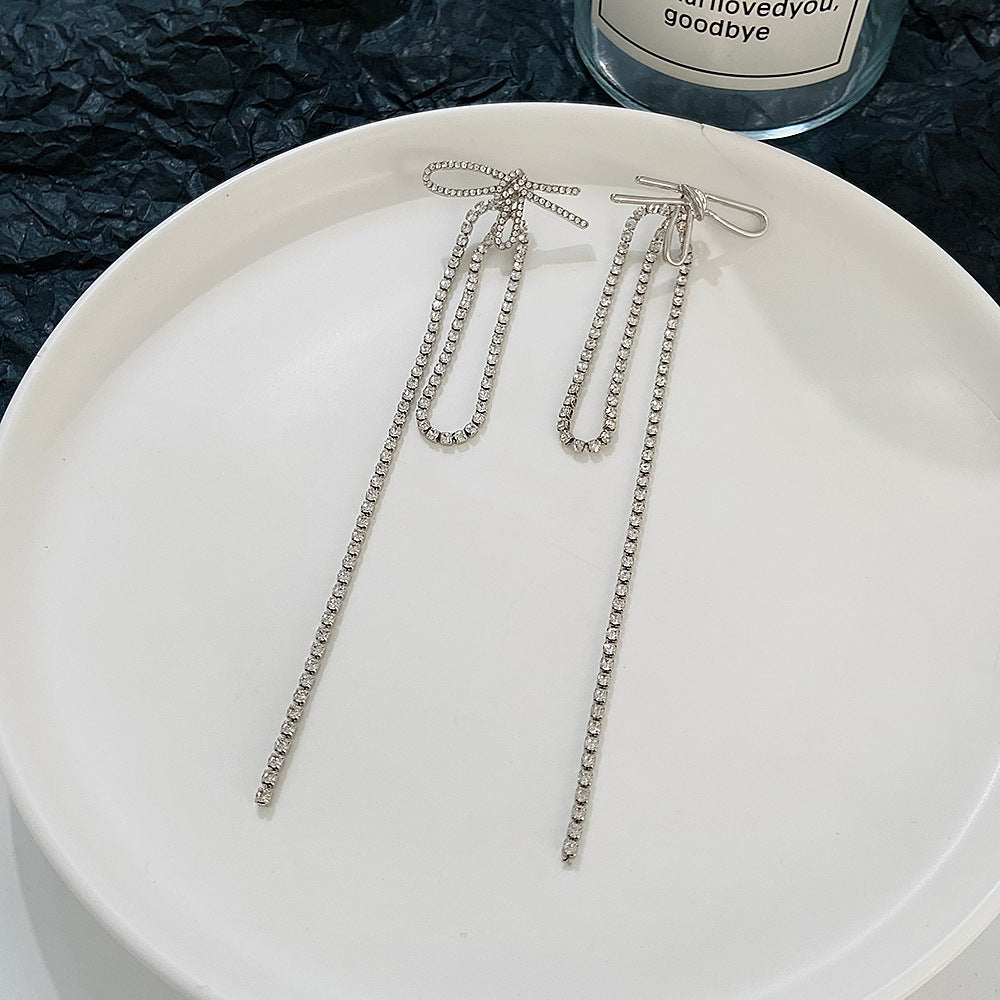 Women's Long Fringe Fashionable High-grade Design Sense Exaggerating Unique Earrings