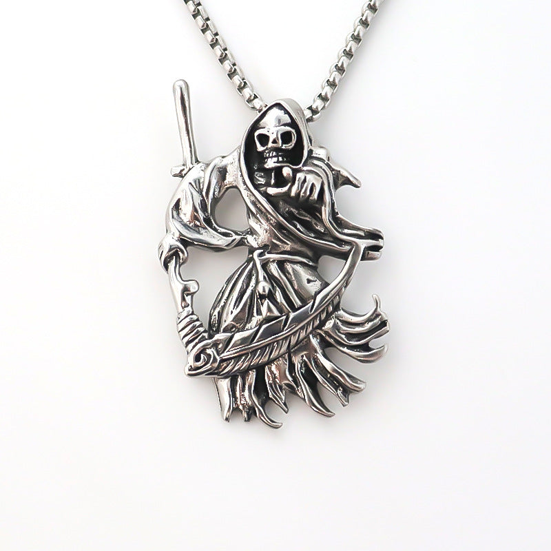 Men's Pendant Retro Halloween Street Popular Hip Necklaces