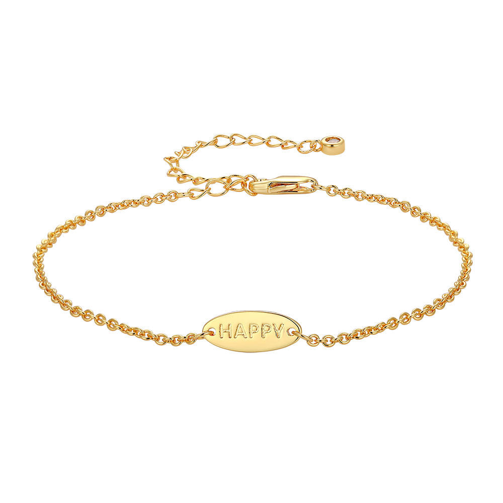 Women's Olive Fashion Casual Sports Style Everyday Joker Personality Bracelet