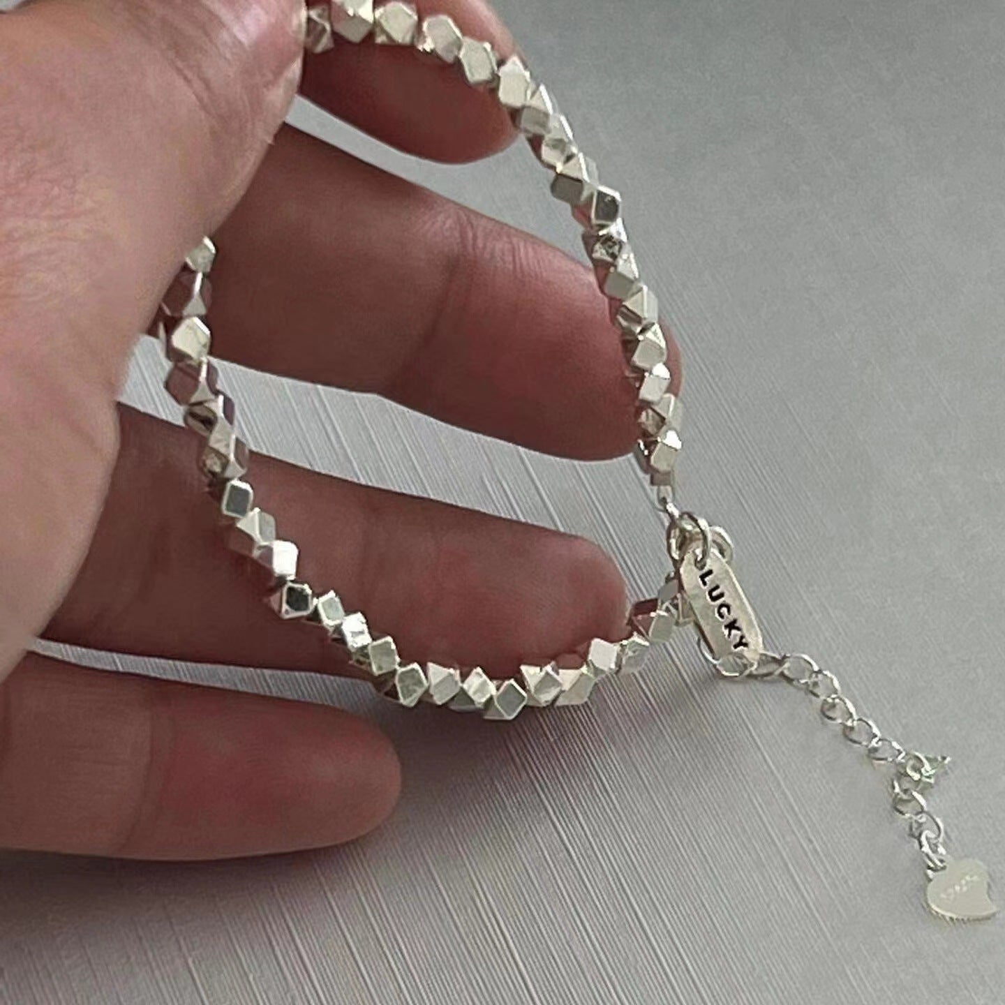 Women's Exquisite Sier Niche Light Luxury Simplicity Girlfriends Bracelet