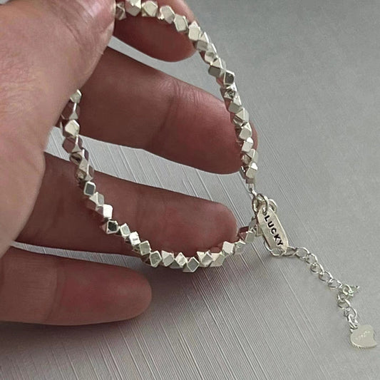 Women's Exquisite Sier Niche Light Luxury Simplicity Girlfriends Bracelet