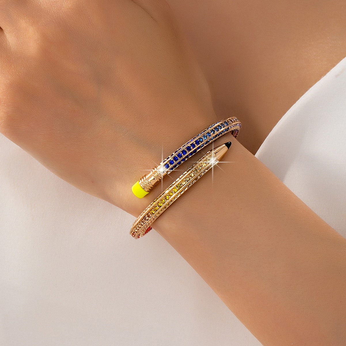 Fashion Style Pencil Fashionable Elegant Enamel Bracelet