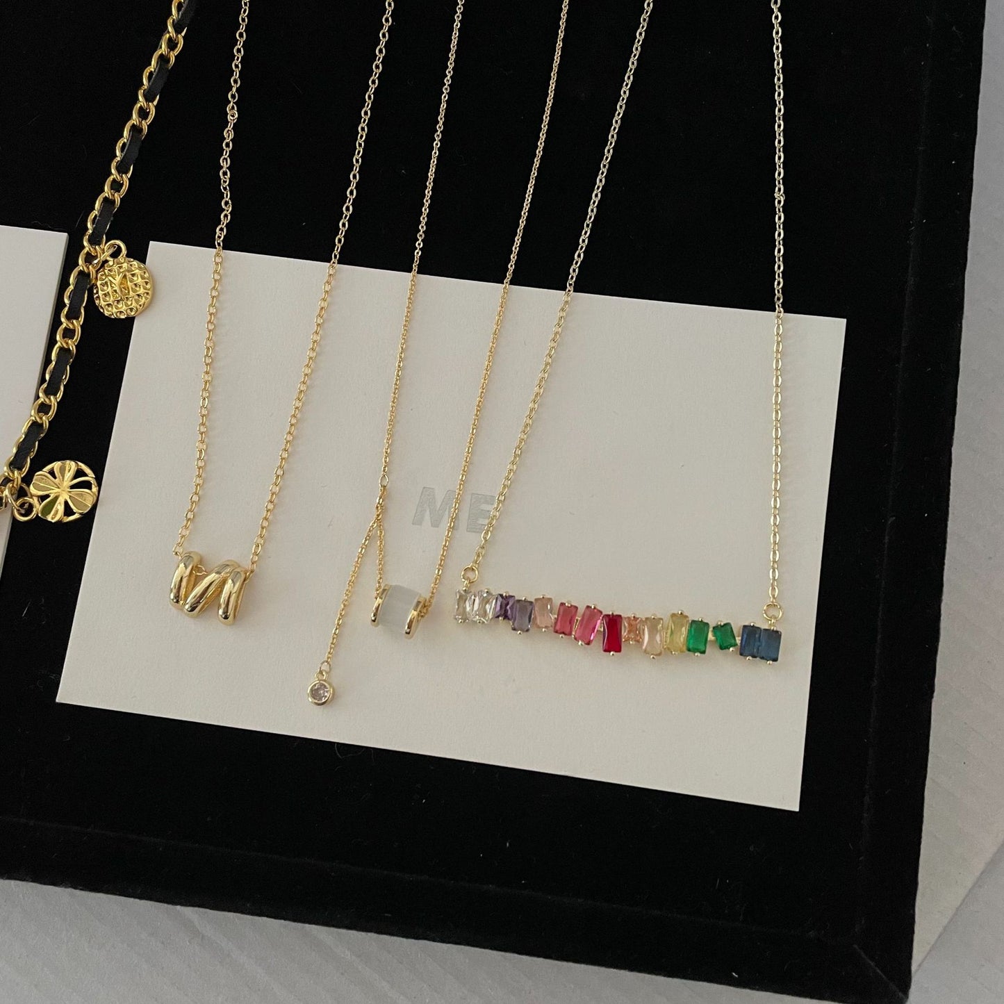 Double Layer Fashionable And Accessories Design Necklaces