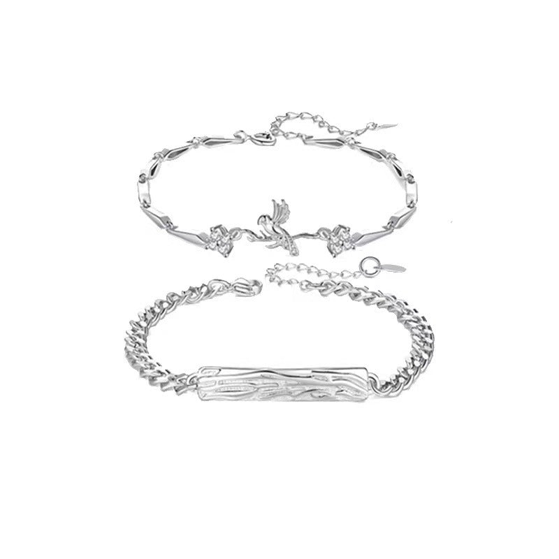 Paire de bracelets d'anniversaire de bijoux de conception de niche