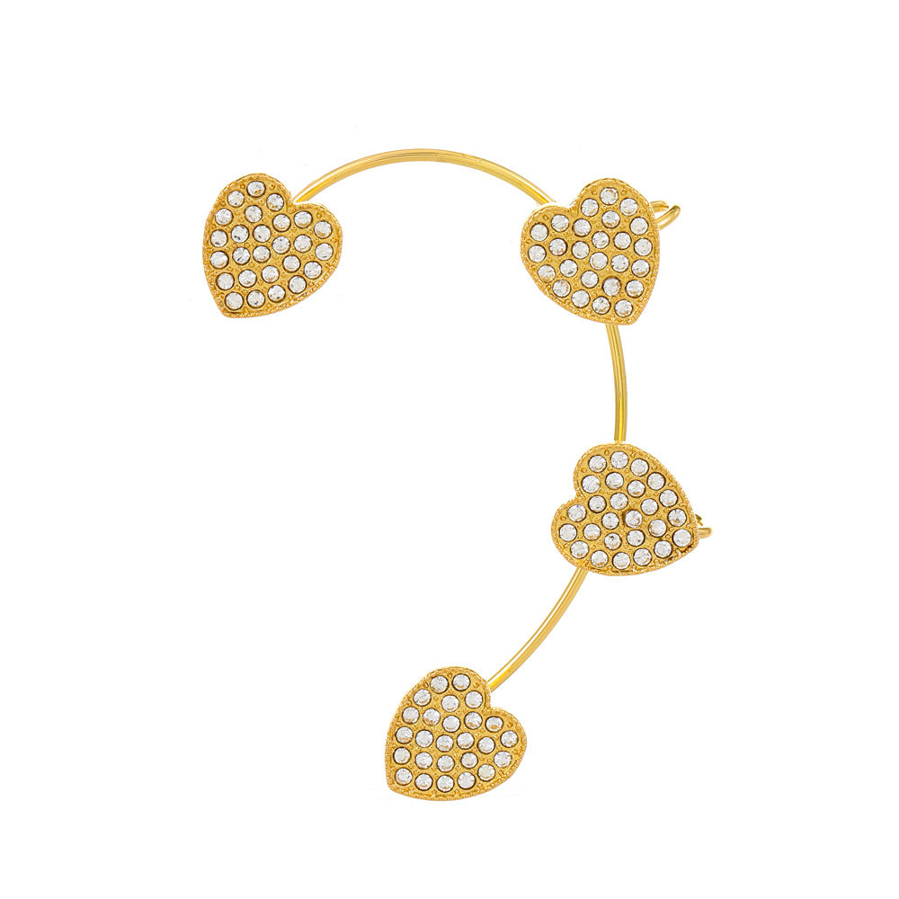 Women's Fairy Mori Style Diamond Butterfly Fashion Ear Clip