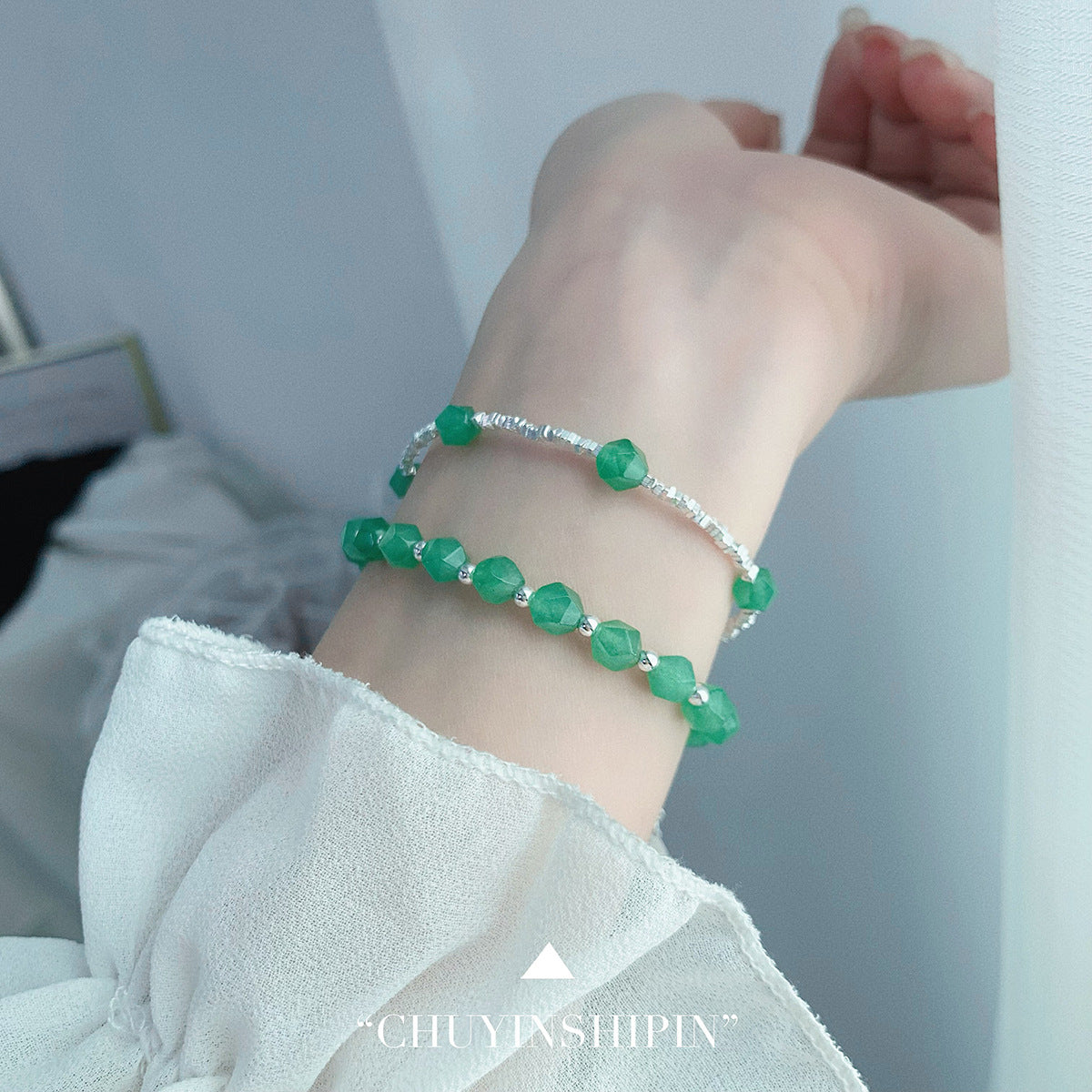 Bracelets d'ornement de haute qualité, perles de coupe pour femmes, minorité capricieuse