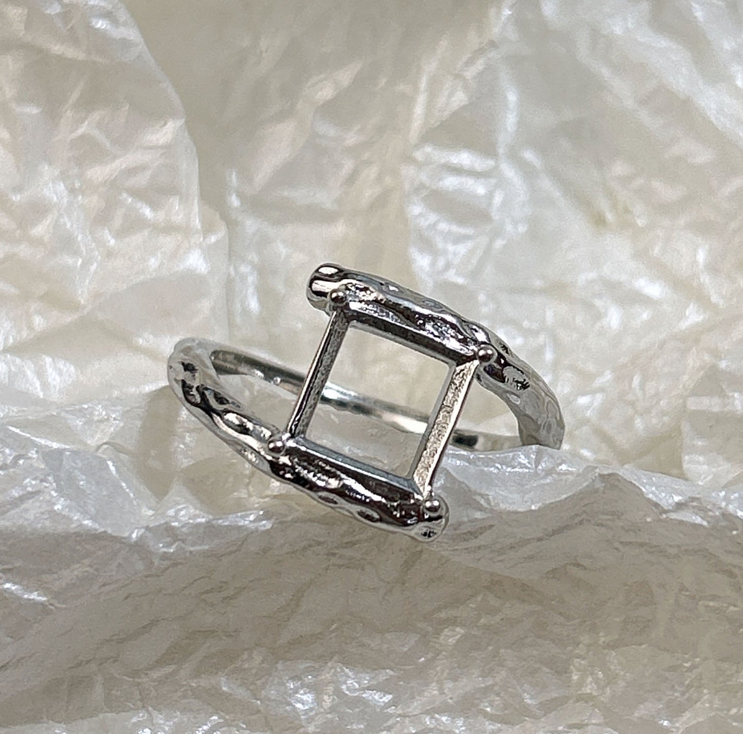 Setting Opening Adjustable Various Sizes Big Diamond Rings