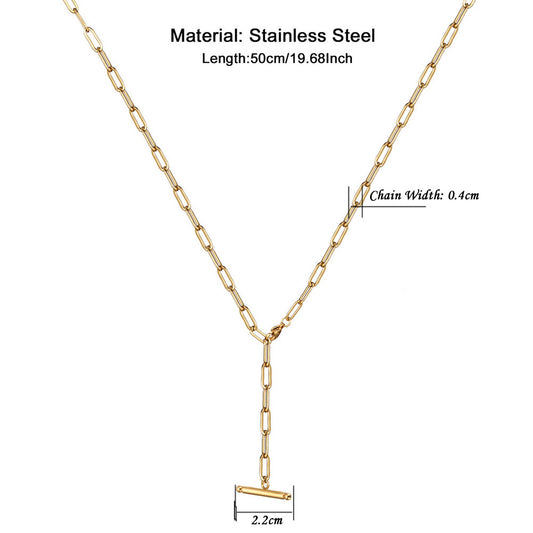 Hip Hop Fashion Punk Stainless Steel Jewelry Set