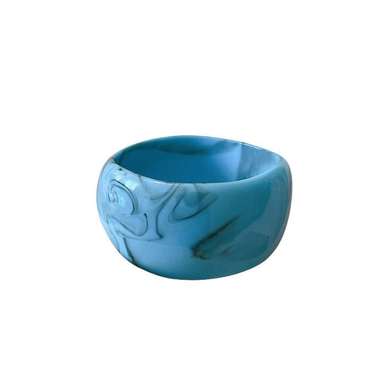 Irregular Resin Mori Style Simple Commute Light Bracelets