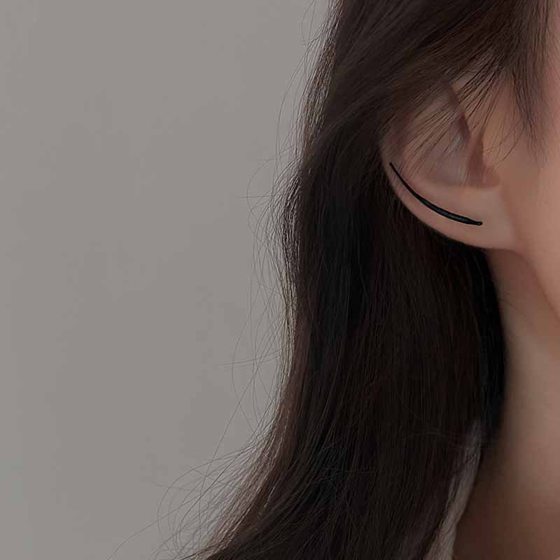 Trendy Korean Simple Retro Cold Wind Line One Rings