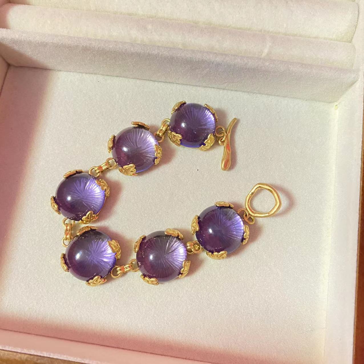 Ear Western Court Glaze Retro Temperamental Jewelry Set