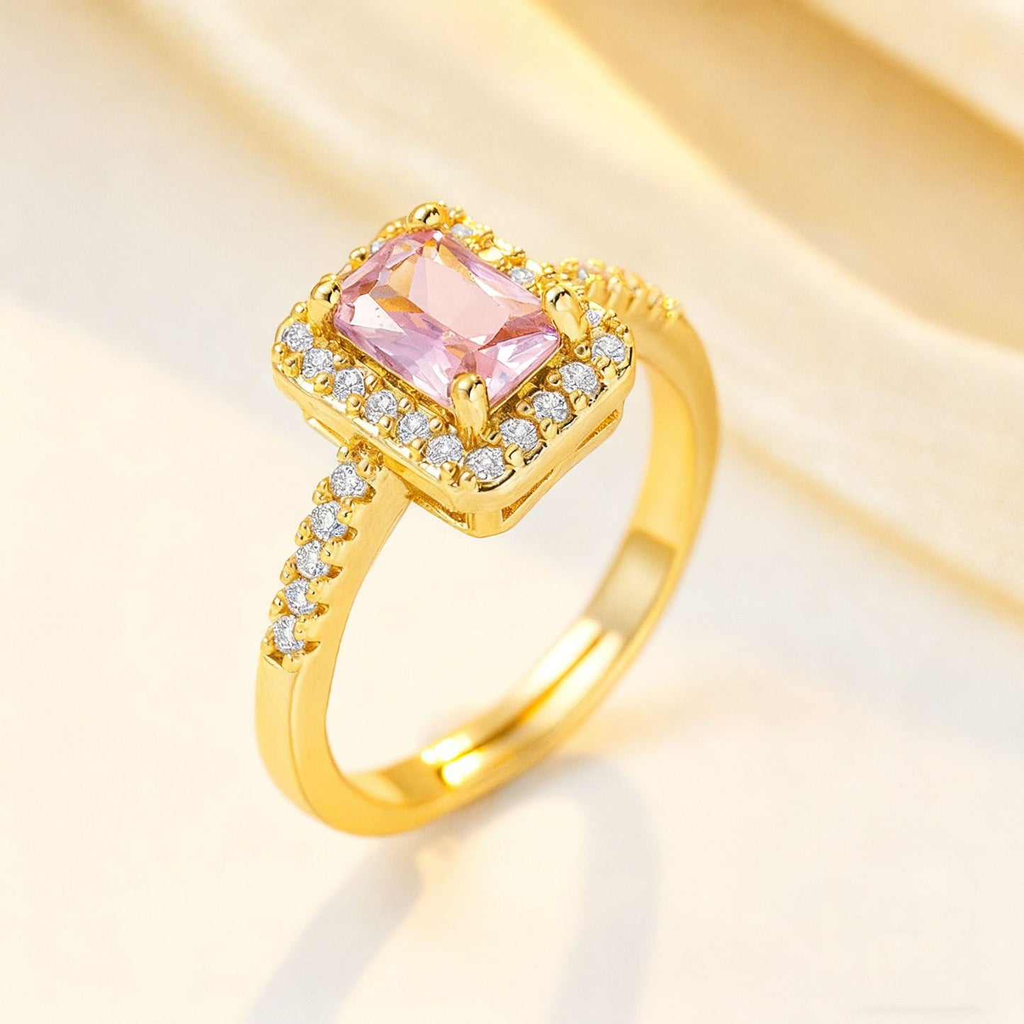 Light Luxury High Sense Opening Adjustable Rings