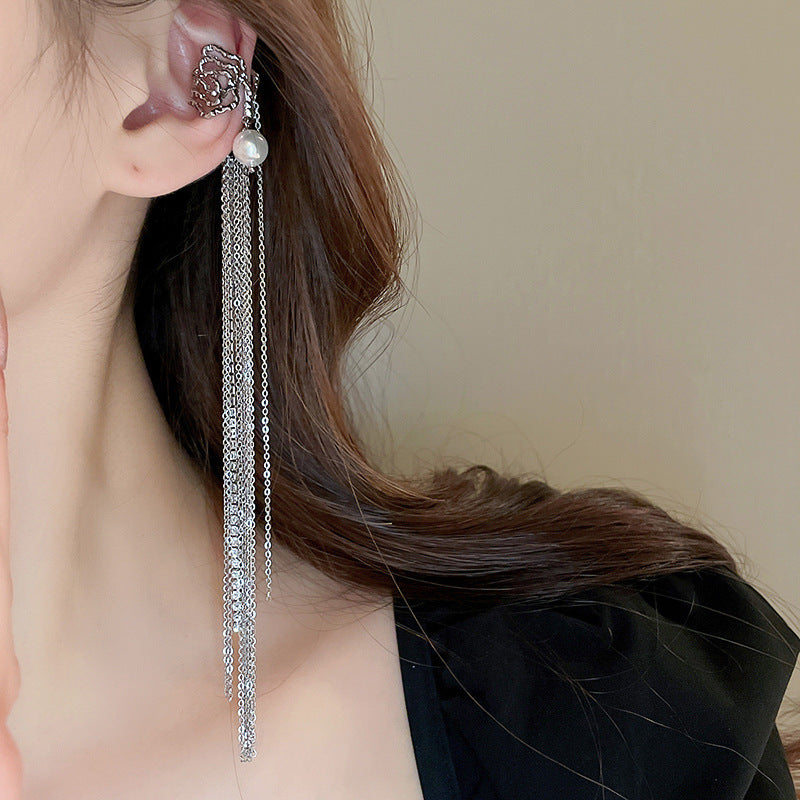 Round Bone Retro Unique Design Dignified Clips Light Luxury Ear Clip