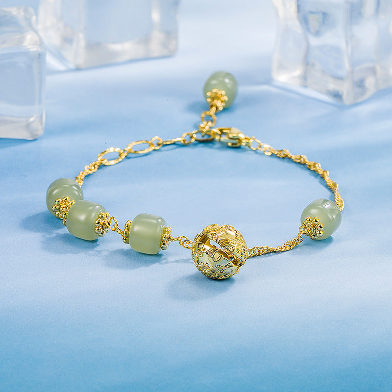 Jade Summer Niche Design Palace Bracelets d'anniversaire