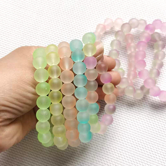 Gradient Luminous Crystal Couple Hand Toy Bracelets