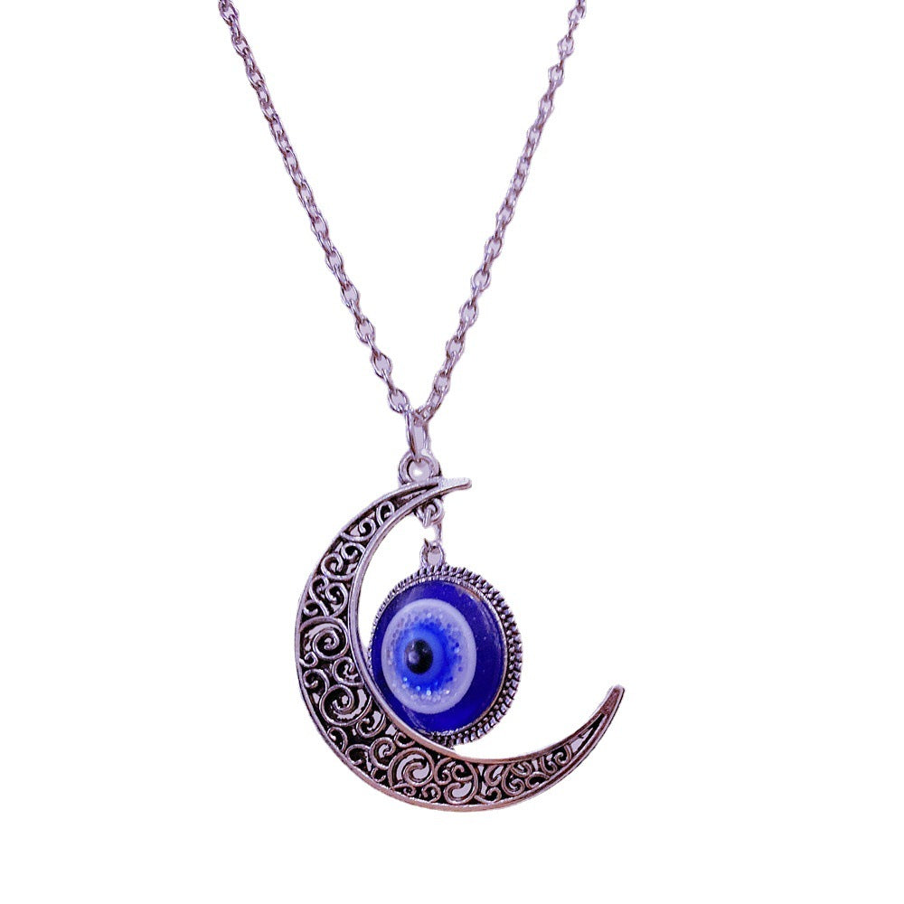 Turkish Blue Eye Evil Pendant Alloy Necklaces