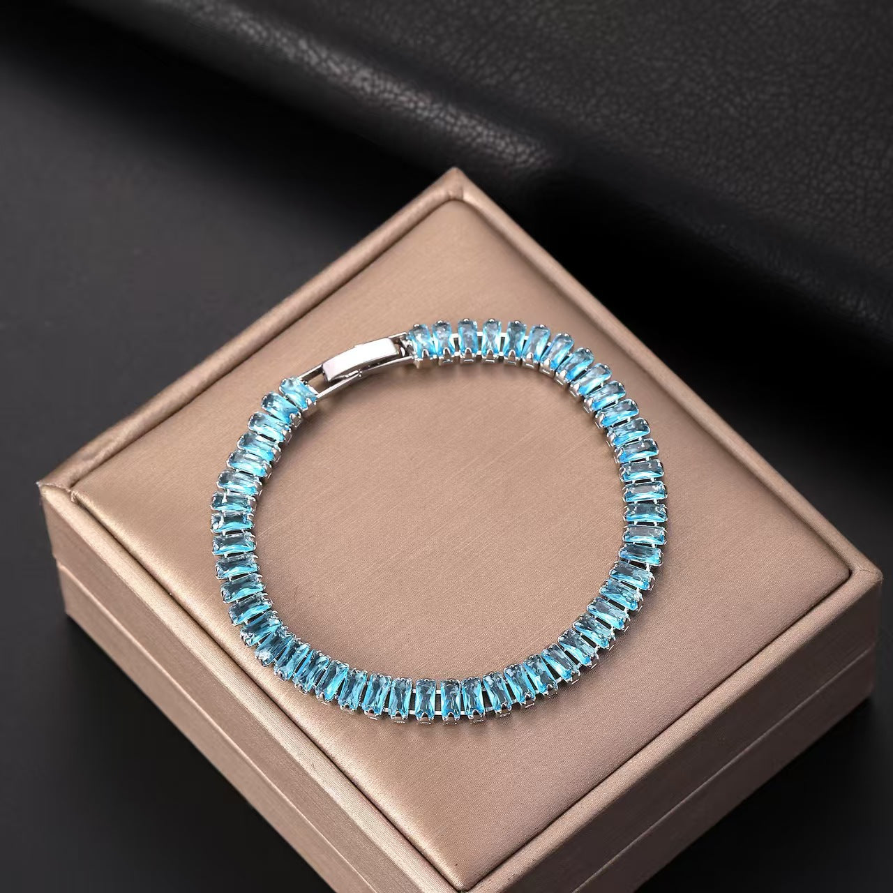 Women's & Men's Colorful Zircon Trendy Fashion Tennis Bracelet