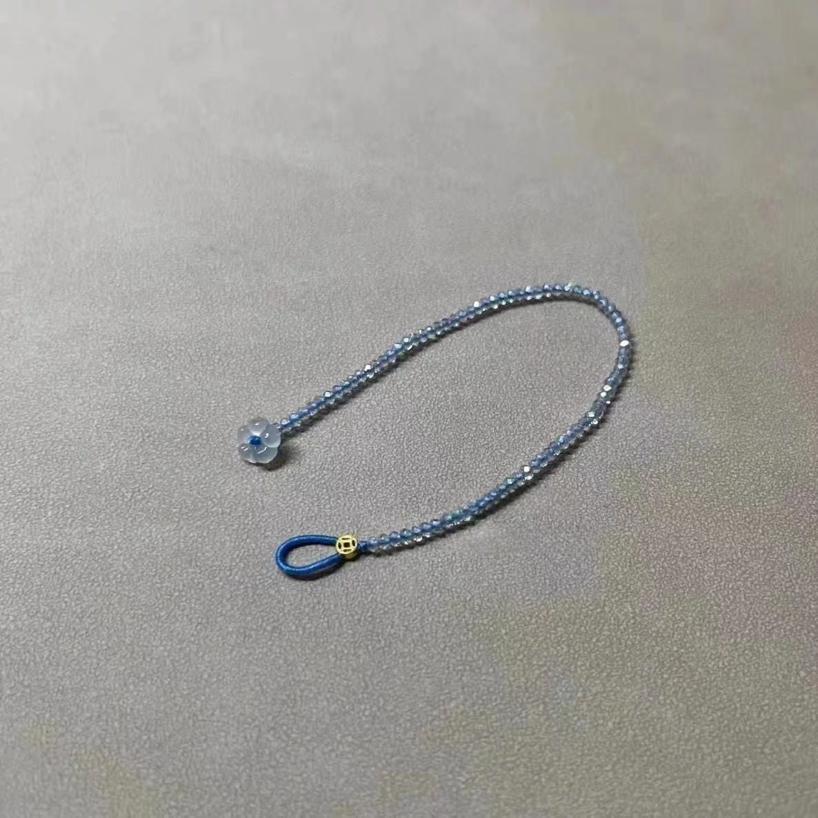 Women's Salt Ice Small String Rich Flower Fashionable Temperamental Good-looking Carrying Bracelet