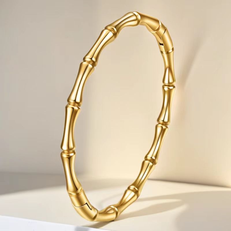 High Sense Niche Titanium Bamboo Does Bracelets