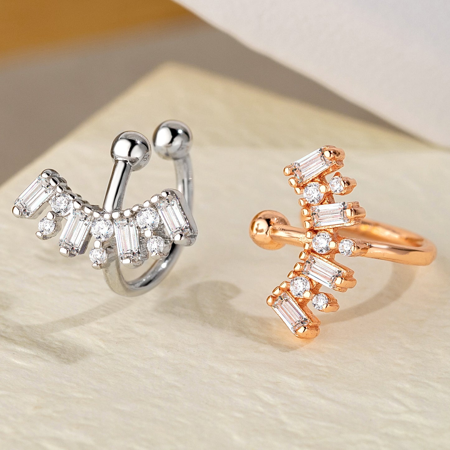 Simple Stylish Personality High-grade Magpie Goods Ear Clip