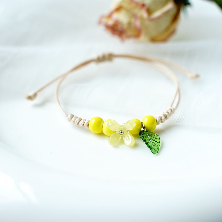 Süße Feenarmbänder im Osmanthus-Design im Mori-Stil