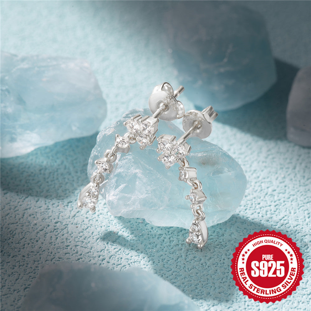 Damen-Sterlingsilber, hochwertige Accessoires, besondere Ringe im exquisiten Stil