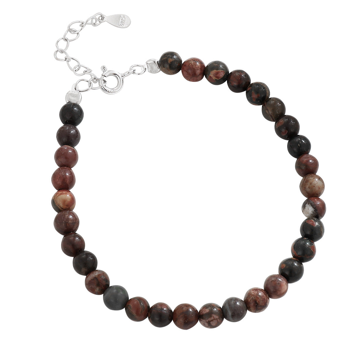 Women's Picasso Stone Sliver Beads Temperament Personalized Bracelets