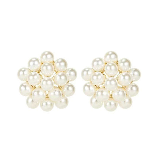 Coil Ear Clip Female Retro Style Stud Earrings