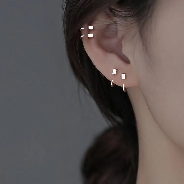 Women's Ear Small Exquisite Clip Bone Niche Design Earrings