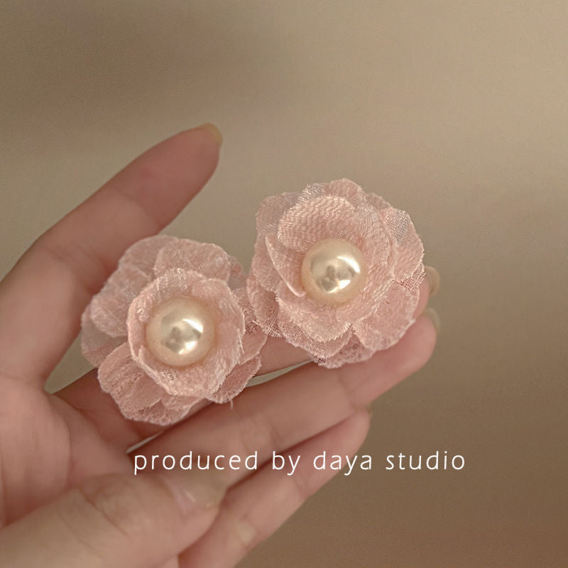 Girly Sweet Round Face Suitable For Earrings