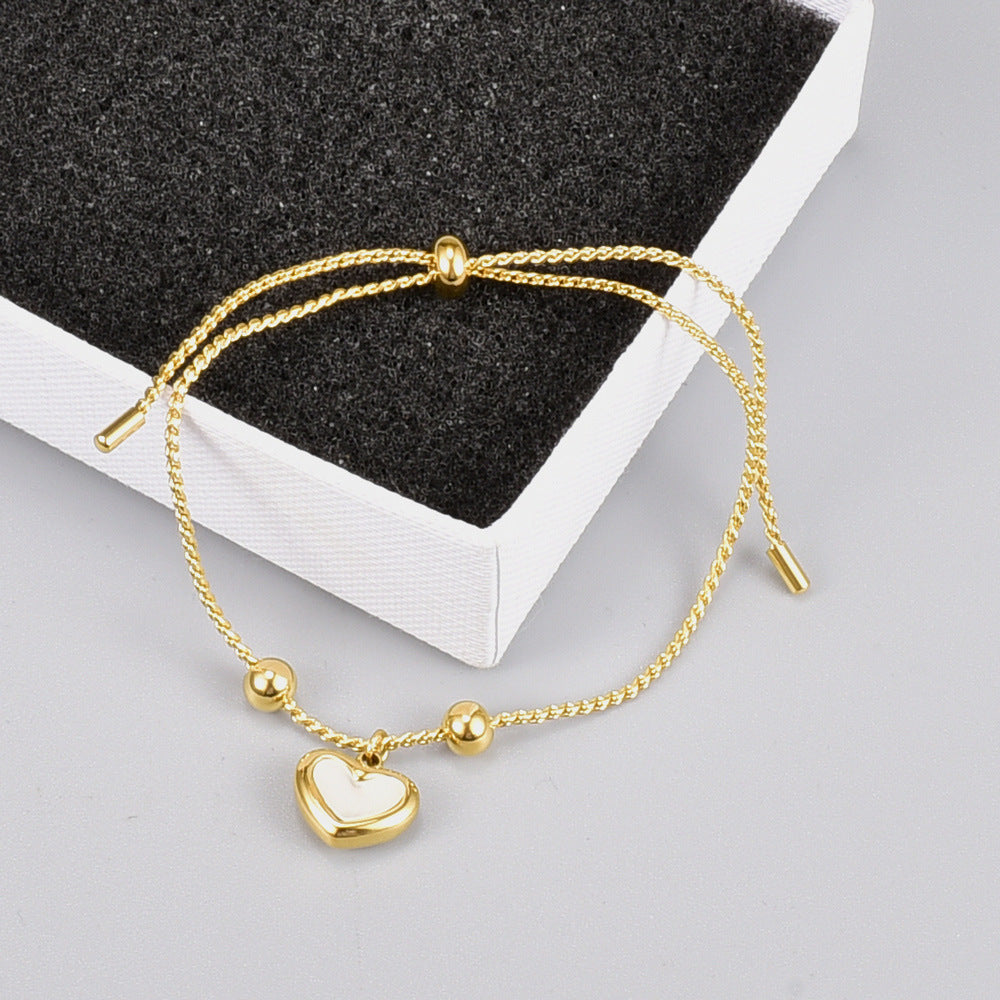 Heart Female Style Advanced Design Adjustable Bracelets