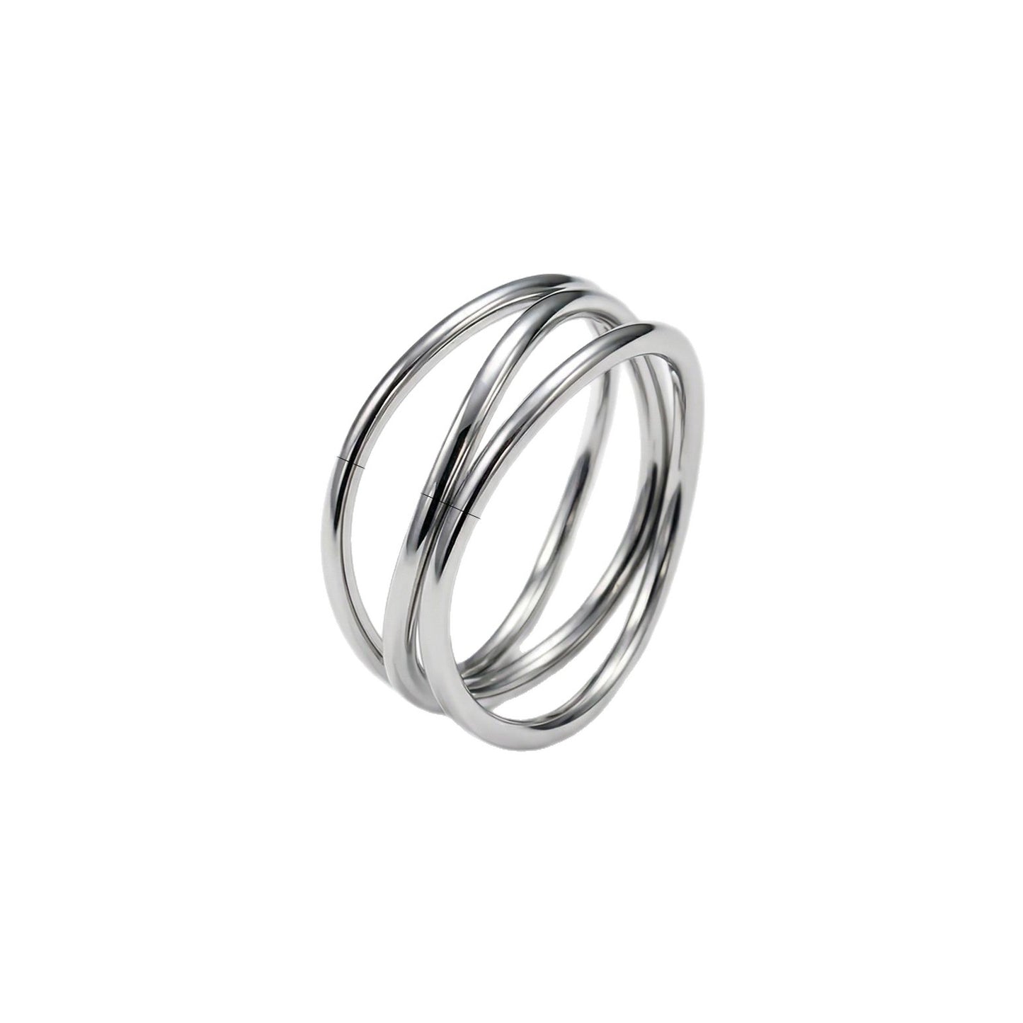 Style Simple Design Personalized Cold Retro Index Ring