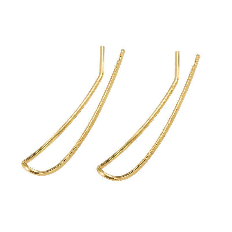 Cold Style Simple Personality Exquisite Cartilage Type Fashion Earrings