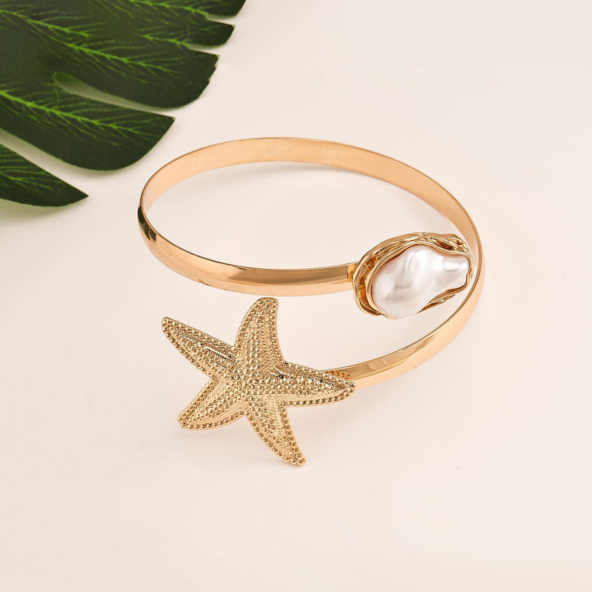 Open Armband Alloy Arm High Sense Affordable Luxury Style Bracelet