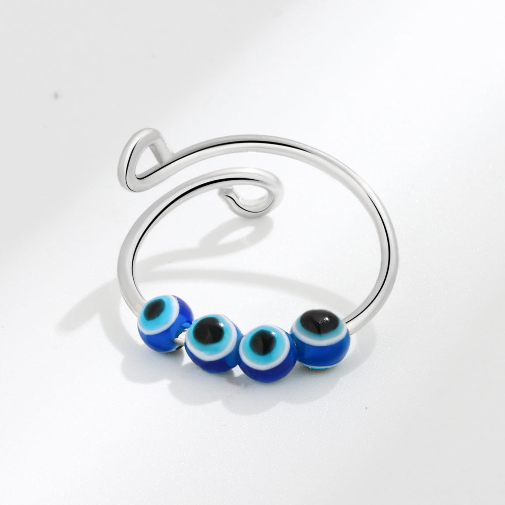 Opening Adjustable Devil Eye Female Stall Rings