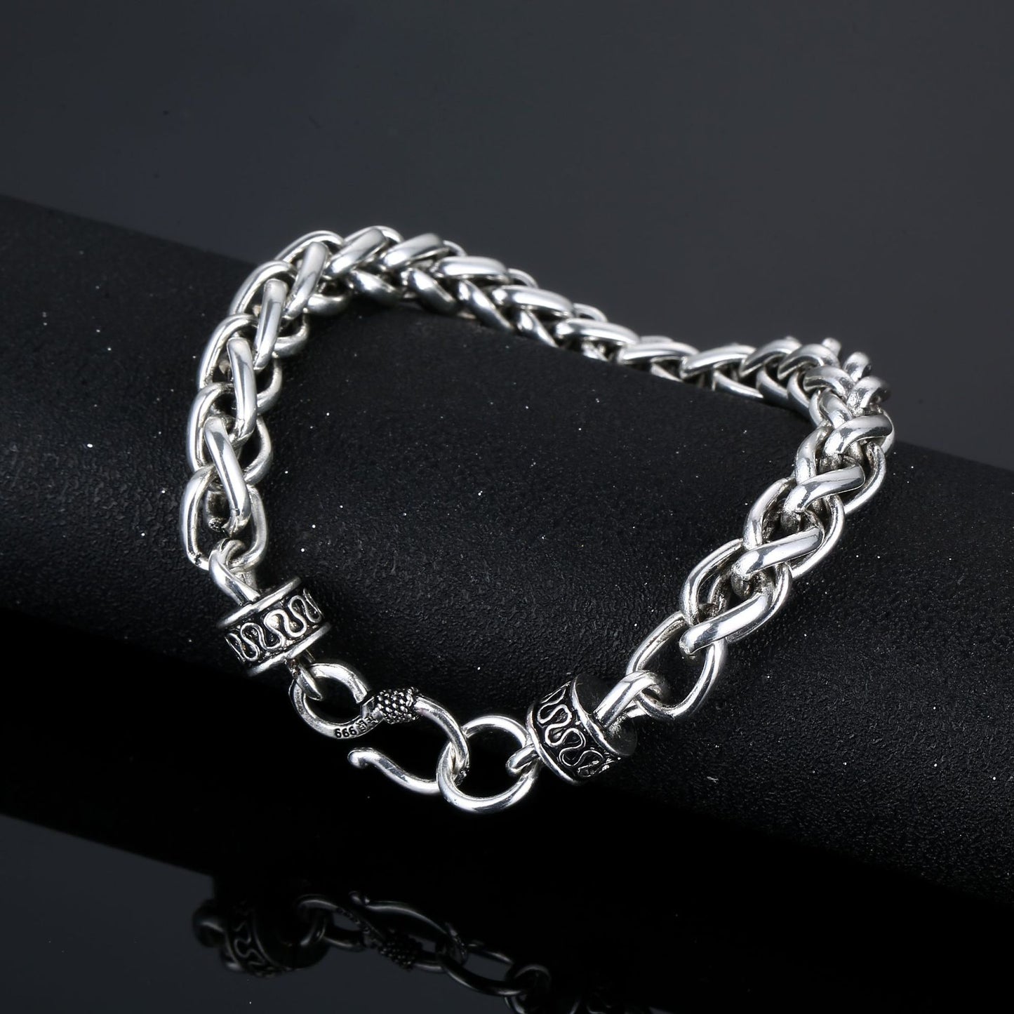 Wrist Decorator Personality Simple Punk Titanium Bracelets