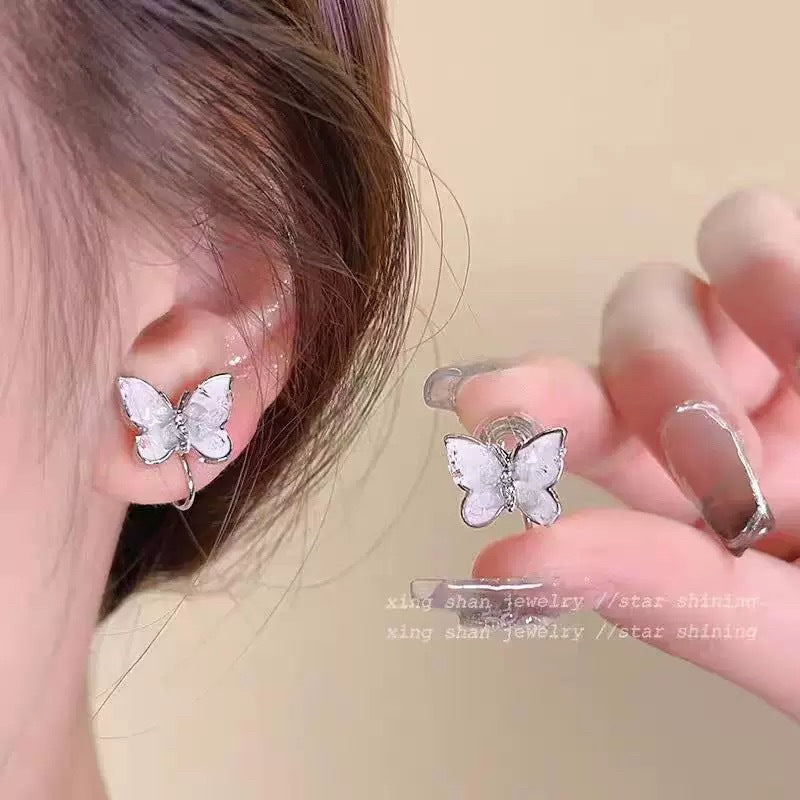 Women's Flower Zircon For Design Fashionable Temperamental Without Rings
