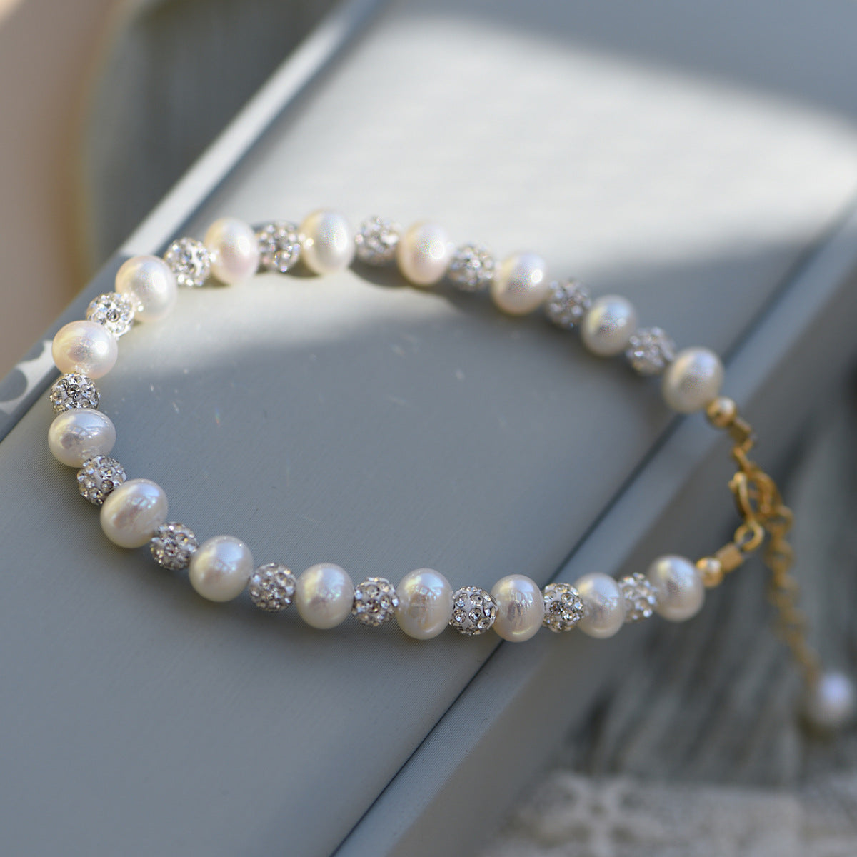 Bright Planet Natural Pearl Niche Personalized Bracelets