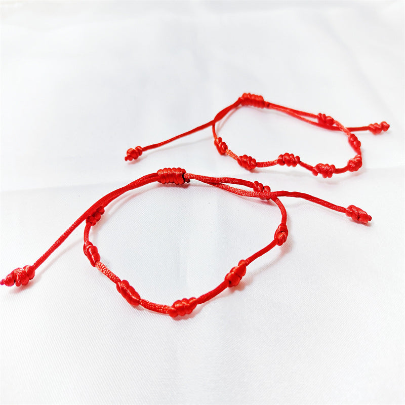 Simple And Elegant Hand-woven Adjustable Couple Bracelets