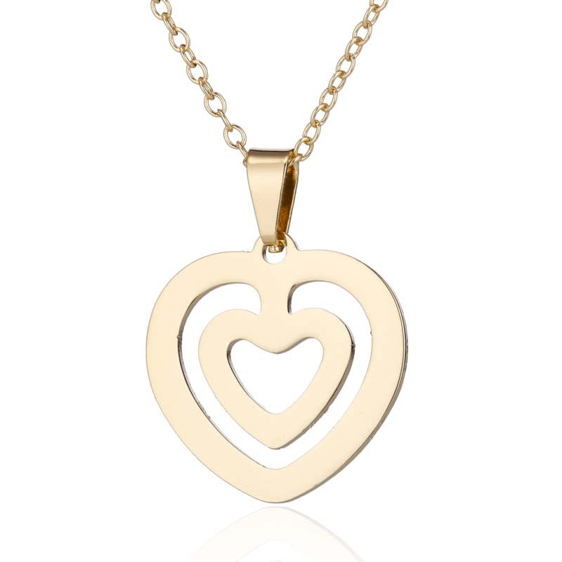 Animal Three-piece Fashion Geometry Pattern Gesture Necklaces